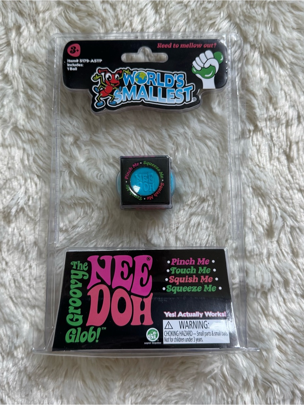 BNIB Authentic Schylling NeeDoh Bundle - Glowy Ghost Squeezza Swirl Dream Drop - Picture 6 of 11